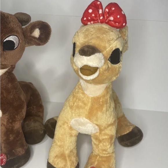 Rudolph and Clarice 14” Plush Set. Collectible by Dan Dee Collectors - Picture 2 of 5